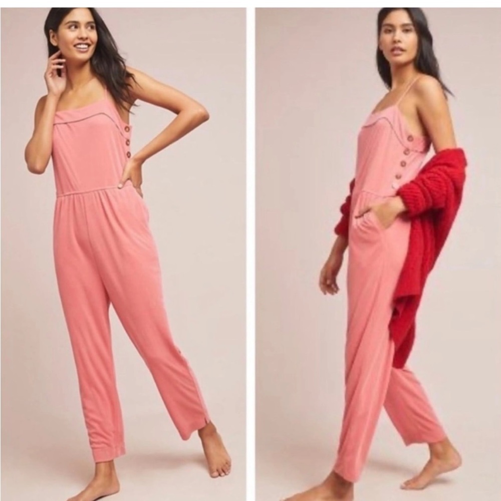 Anthropologie Jumpsuit, Gently Worn,72%modal 28%polyester,Machine Wash
